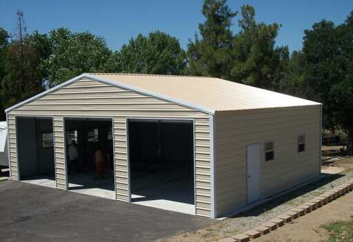 30x31x11 A-Frame, Vertical Roof Garage Serving Sacramento